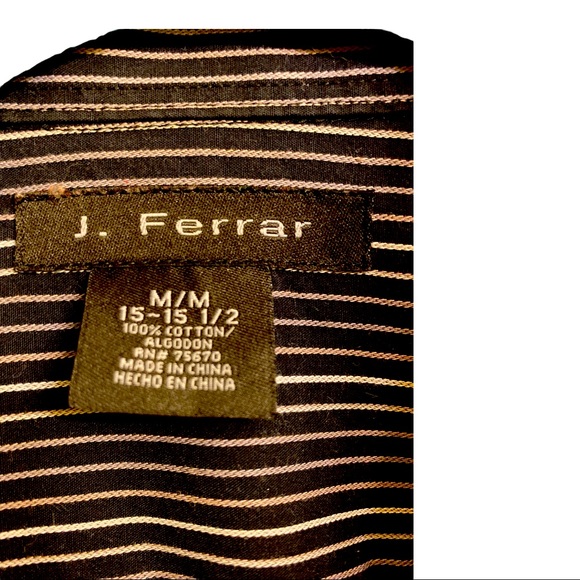 Mens Button Down Dress Shirt - Picture 3 of 3